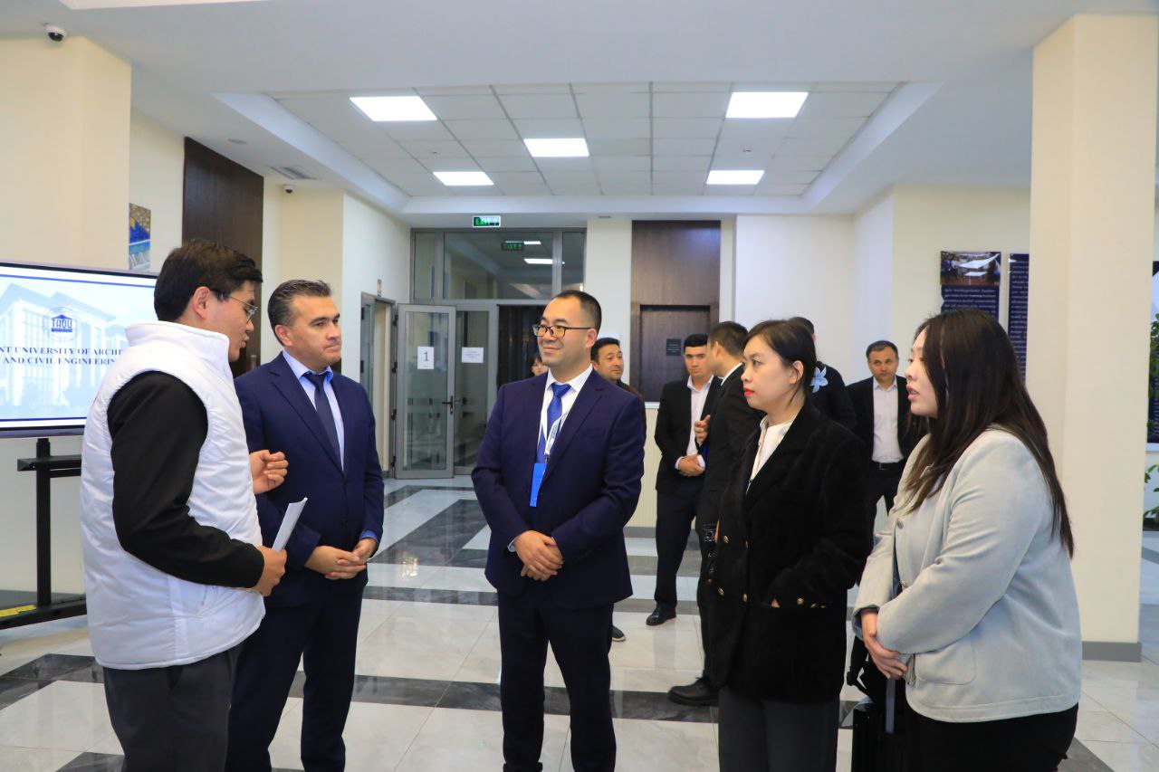 Toshkent arxitektura-qurilish universitetida Xitoy – O‘zbekiston forumi doirasida uchrashuv bo‘lib o‘tdi